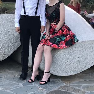 Two piece homecoming dress